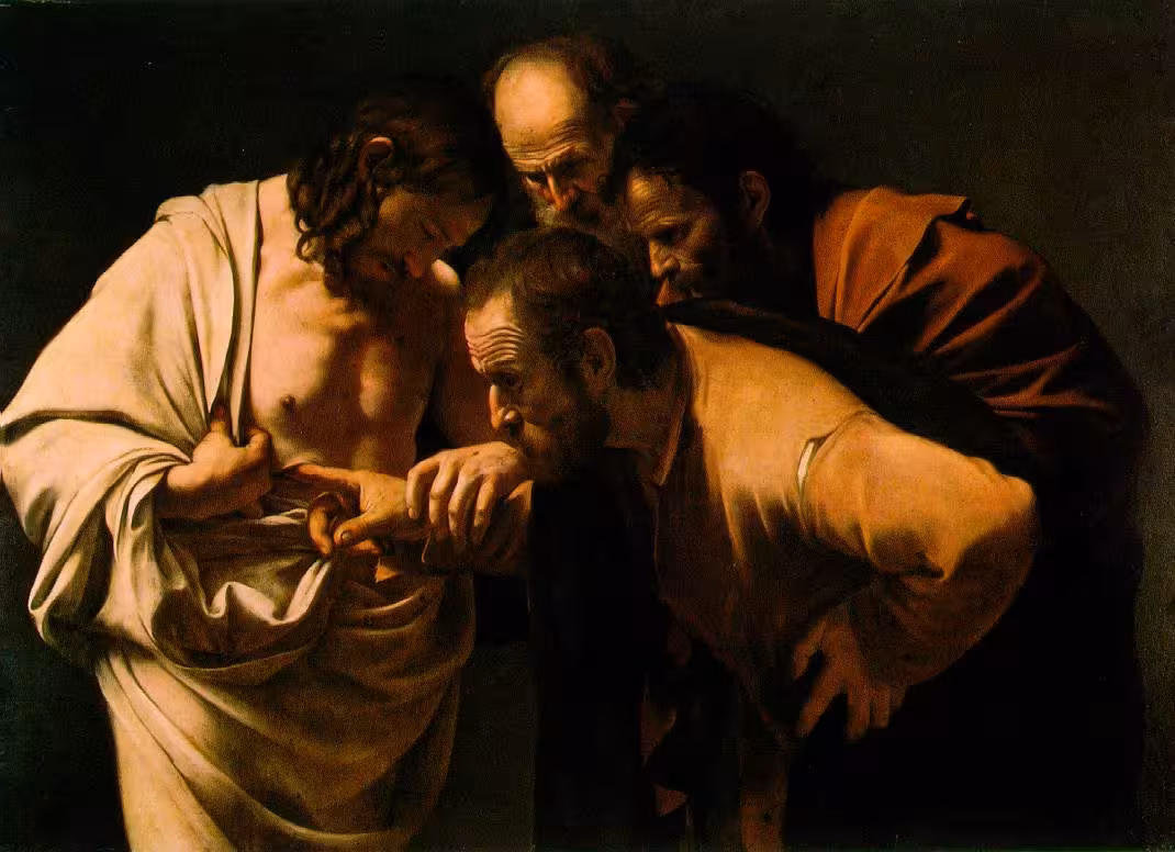 l'incredulità di Tommaso