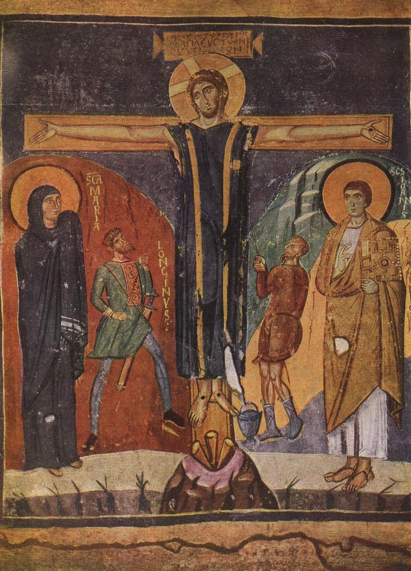 crocifissione, santa Maria antiqua