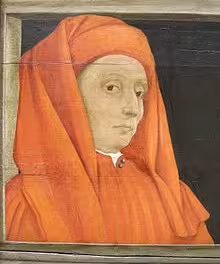 un ritratto anonimo di Giotto, del XVI secondo.