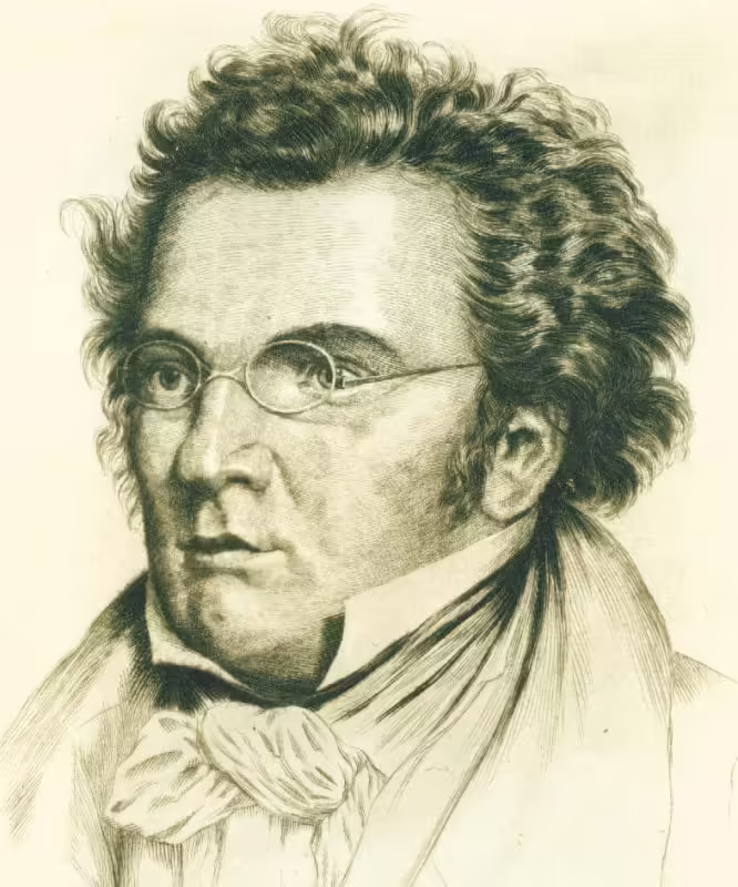 un ritratti di Schubert un ritratti di Schubert